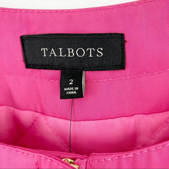 NWT Talbots Pink Jacket The Jackie Fit 2 - Picture 4 of 9